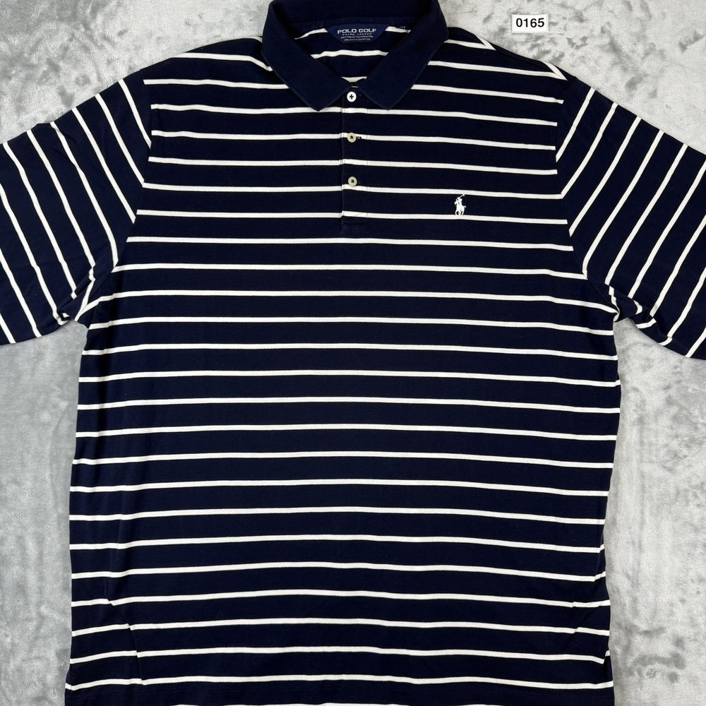 Polo Ralph Lauren Men's Short Sleeve Polo Shirt Blue, Size XXL, 100% Cotton